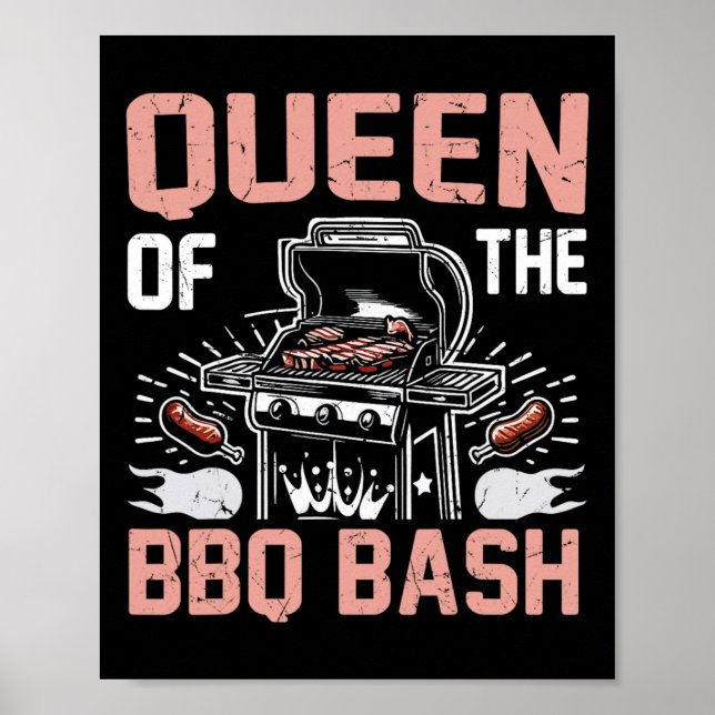 Queen Of The Bbq Bysh Bbq Party  Poster (Front)