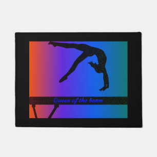 Queen of the Beam Door Mat