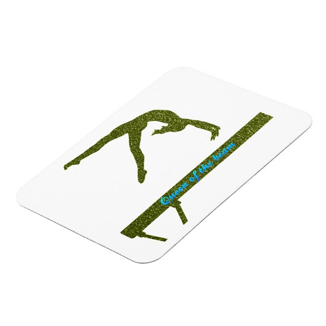 "Queen of the beam" Flexible Photo Magnet (Left Side)