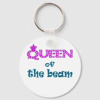 Queen of the Beam Key Ring