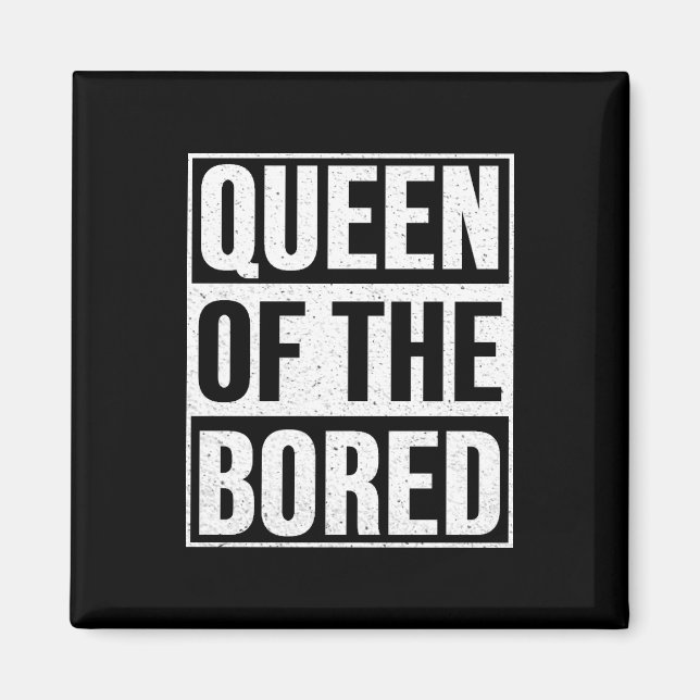 Queen of the Bored - American Gods Magnet (Front)