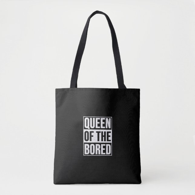Queen of the Bored - American Gods Tote Bag (Front)