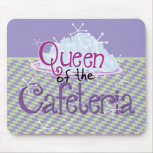 Queen of the Cafeteria - Lunch Lady Mouse Mat