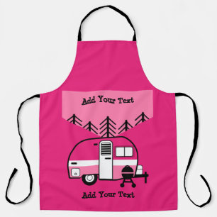 Queen of the Camper - Funny Camping RV    Apron