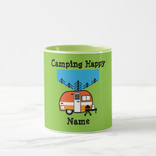 Queen of the Camper - Funny Camping RV Caravan Doo Mug
