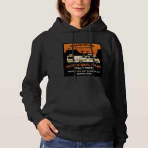 Queen of the Camper - Funny Camping RV Caravan Hoodie