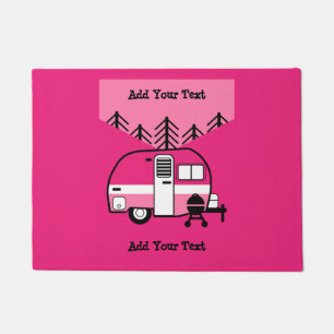 Queen of the Camper - Funny Camping RV Doormat