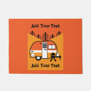 Queen of the Camper - Funny Camping RV Doormat