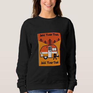 Queen of the Camper - Funny Camping RV Sweatshirt