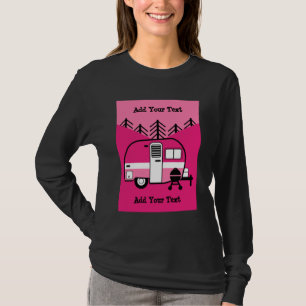 Queen of the Camper - Funny Camping RV T-Shirt