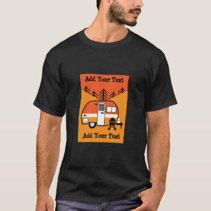 Queen of the Camper - Funny Camping RV T-Shirt