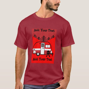 Queen of the Camper - Funny Camping RV T-Shirt