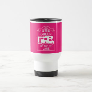Queen Of The Camper RV Travel Mug