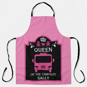 Queen Of The Campsite Apron