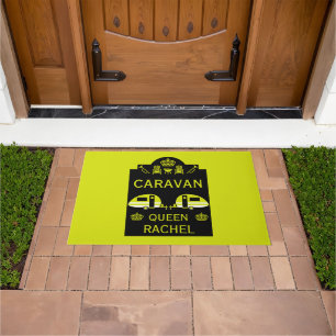 Queen of the Caravan Doormat