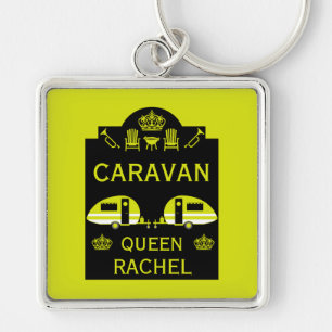 Queen of the Caravan Key Ring