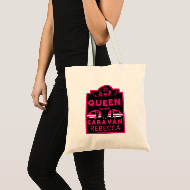 Queen of the Caravan Tote Bag (Front (Product))