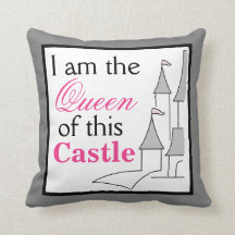 Queen of the Castle Decorative Pillow