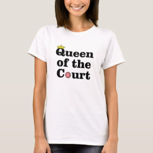 Queen of the Court Tennis t-shirt