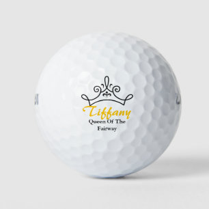 Queen of the Fairway Crown Custom Golf Balls
