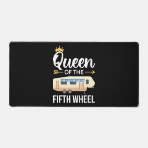 Queen Of The Fifth Wheel I Desk Mat