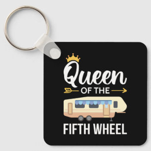 Queen Of The Fifth Wheel I Key Ring