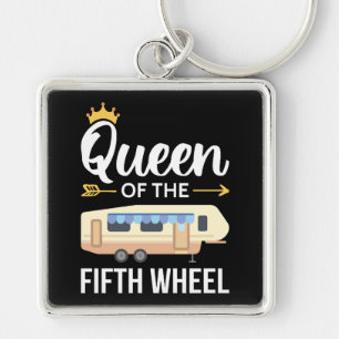 Queen Of The Fifth Wheel I Key Ring