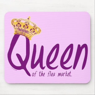 Queen of the Flea Market Mouse Mat