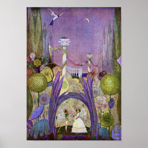 Queen of the Flowers from Thumbelina Print