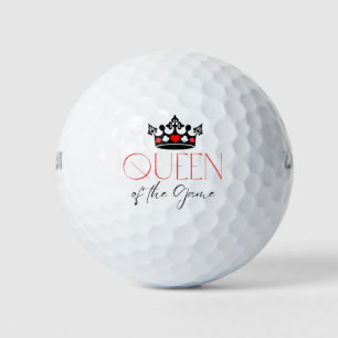  Queen of the game Crown  Golf Balls