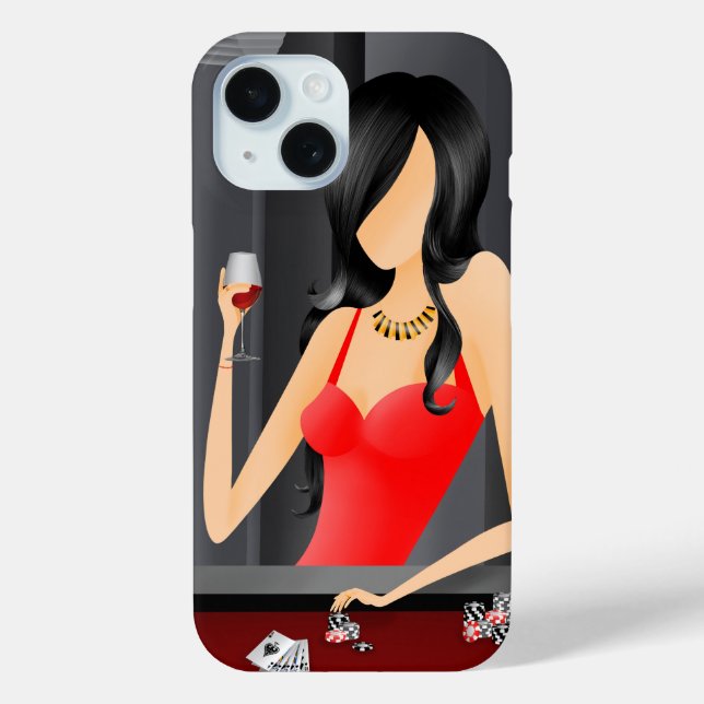 Queen of the Game - Las Vegas  Case-Mate iPhone Case (Back)