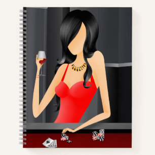 Queen of the Game - LasVegas Casino  Notebook