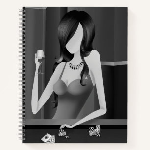 Queen of the Game - LasVegas Casino  Notebook
