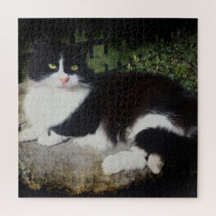 Queen of the Garden Cat Jigsaw Puzzle