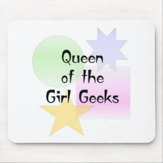 Queen of the Girl Geeks Mouse Mat