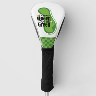 Queen of the Green Monogrammed Golf Head Cover