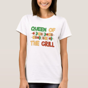 Queen of the Grill BBQ Skewers T-Shirt