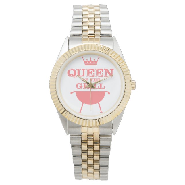 Queen Of The Grill, Pink Watch (Front)