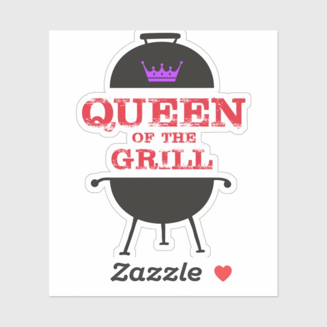 Queen Of The Grill, Purple Crown Red (Sheet)