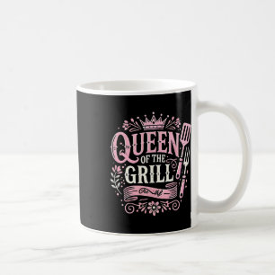 Queen Of The Grill Smoked Byrbecue Meat Bbq Coffee Mug