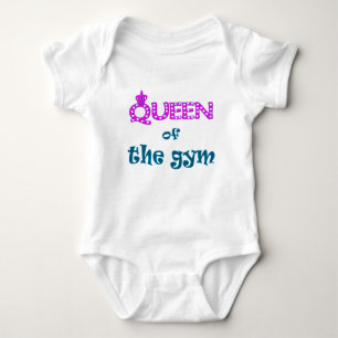 Queen of the Gym Baby Bodysuit
