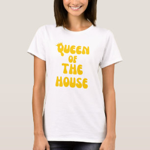 Queen of the House – Mum Rules T-Shirt