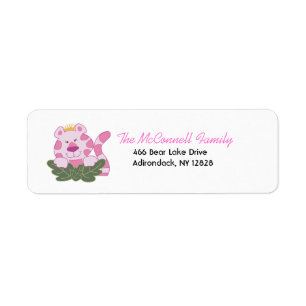 QUEEN OF THE JUNGLE PRINTABLE ADDRESS LABELS