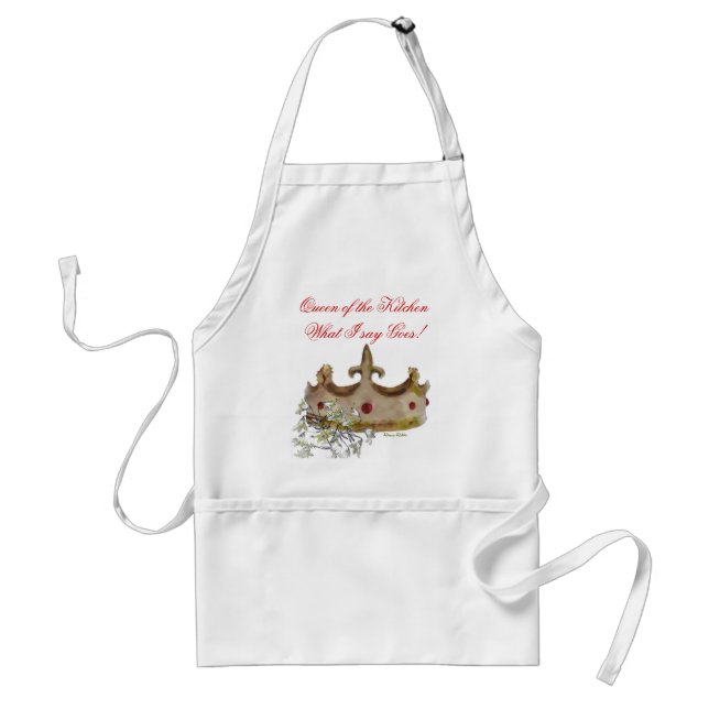 Queen of the Kitchen Apron (Front)