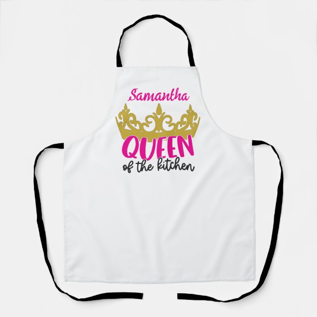 Queen of the Kitchen  Apron (Front)