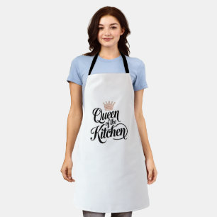 Queen of the Kitchen - Elegant Design  Apron