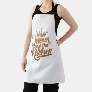 Queen of the Kitchen - Elegant Design Apron