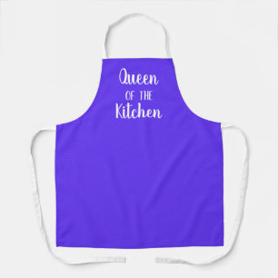 Queen of the Kitchen Royal Purple Apron