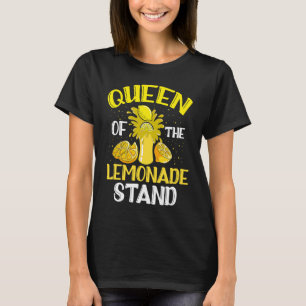 Queen of the Lemonade Stand Kiosk Summer Refreshme T-Shirt