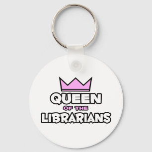 Queen of the Librarians Key Ring